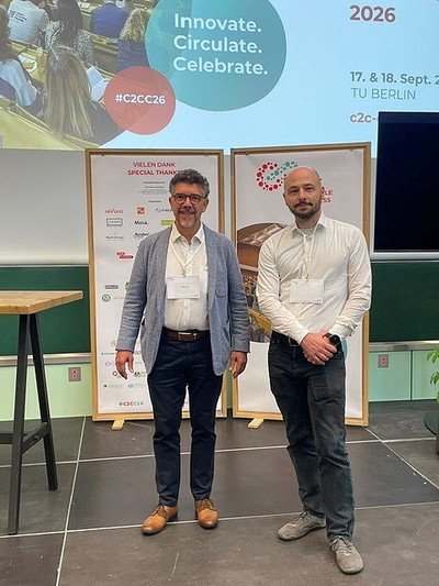 André Gaß und Ralf Lokay beim C2C Congress André Gaß und Ralf Lokay beim C2C Congress