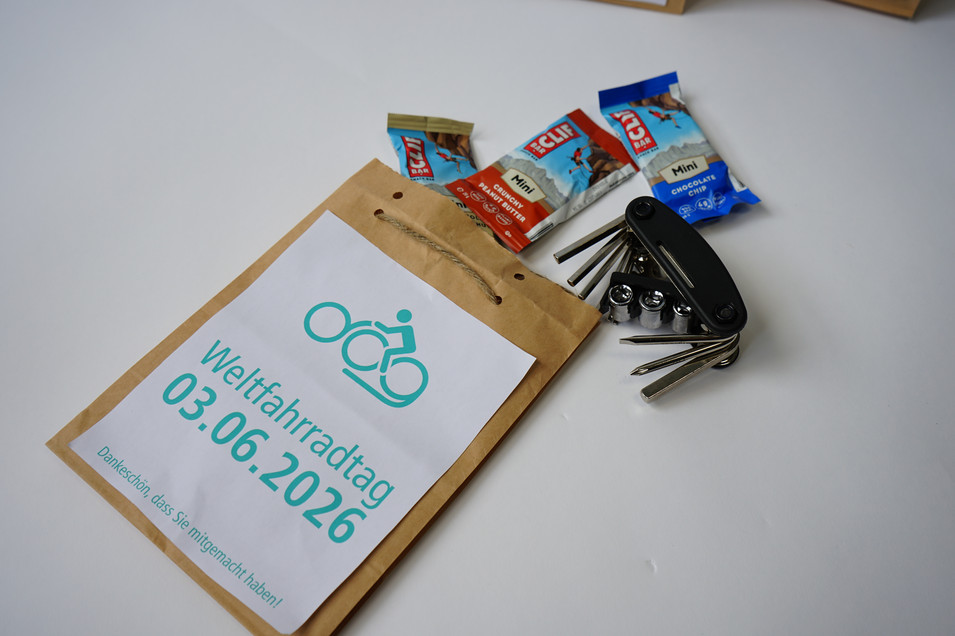Überraschungstüte für Fahrradaktionstag Überraschungstüte für Fahrradaktionstag
