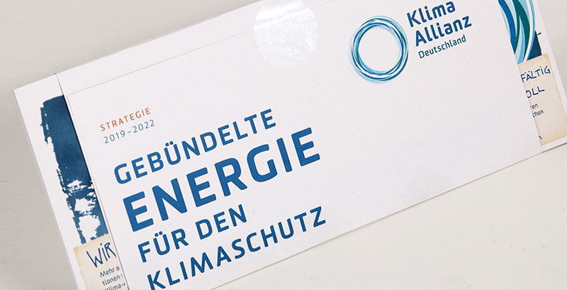Klima-Allianz – Umschlag Selfmailer