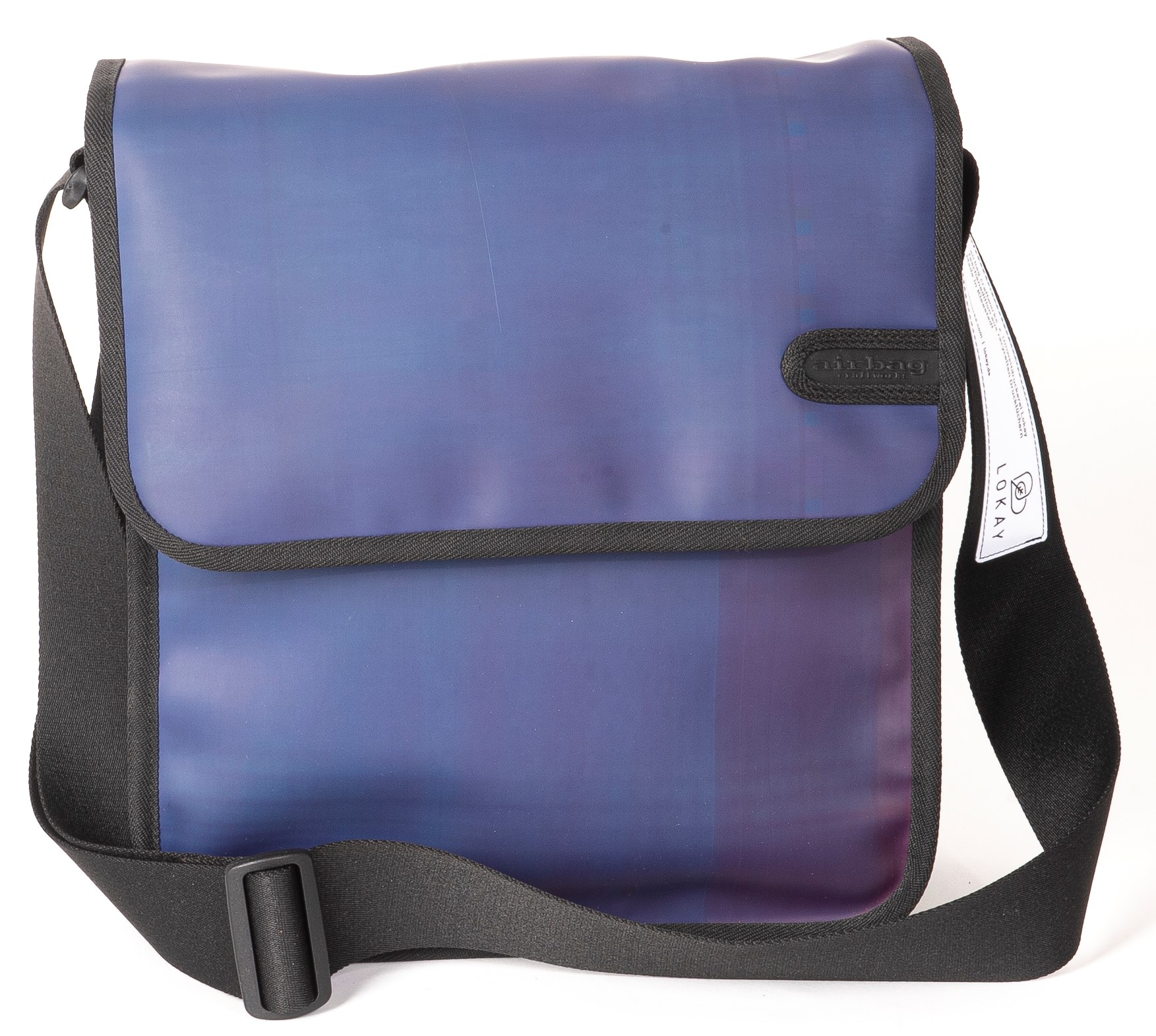 dunkelblau-violette Tasche